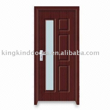 Commercial PVC Door Wood Door With PVC Sheet JKD-640 For Interior Room Door